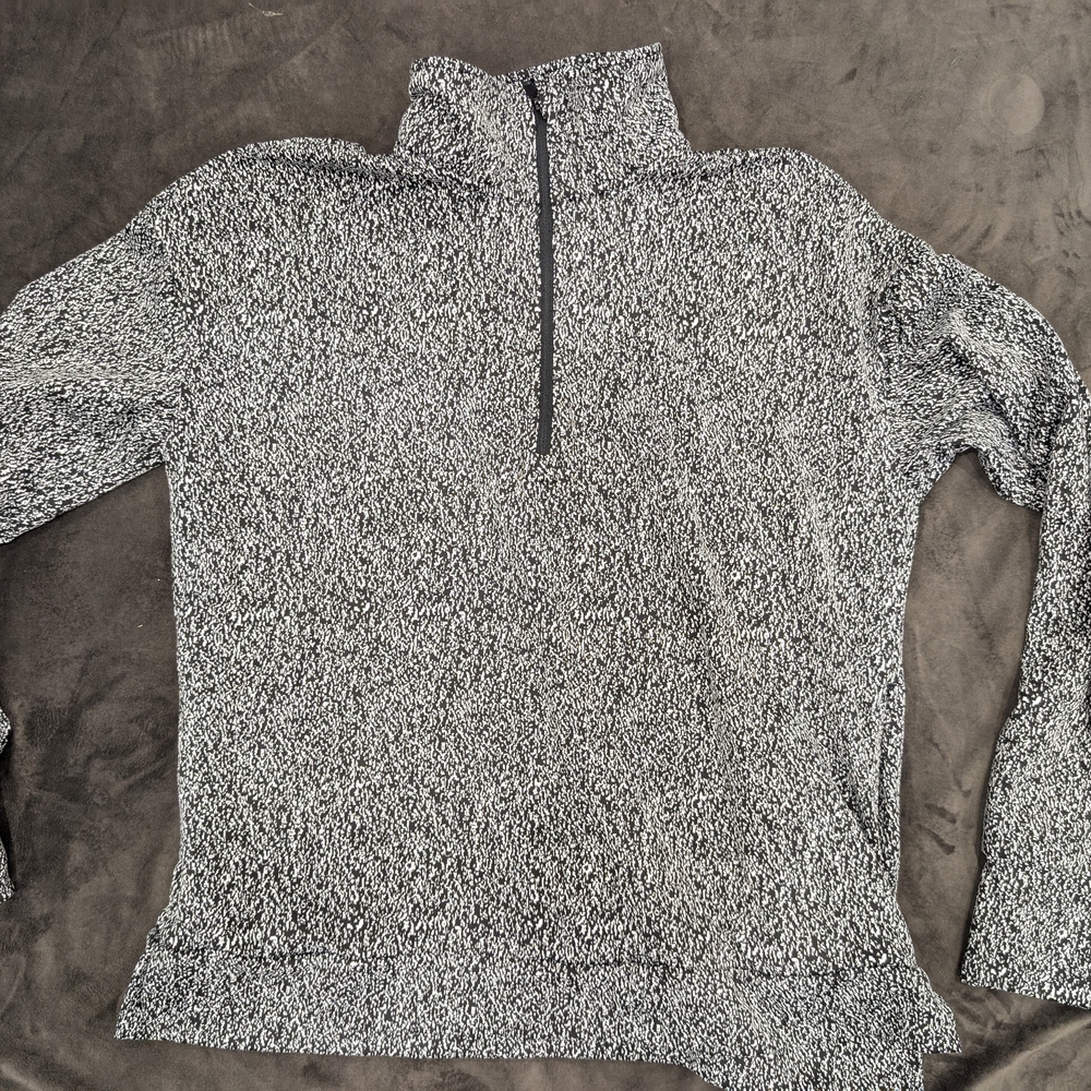 Med Mondetta Gray Half-Zip Sweater
